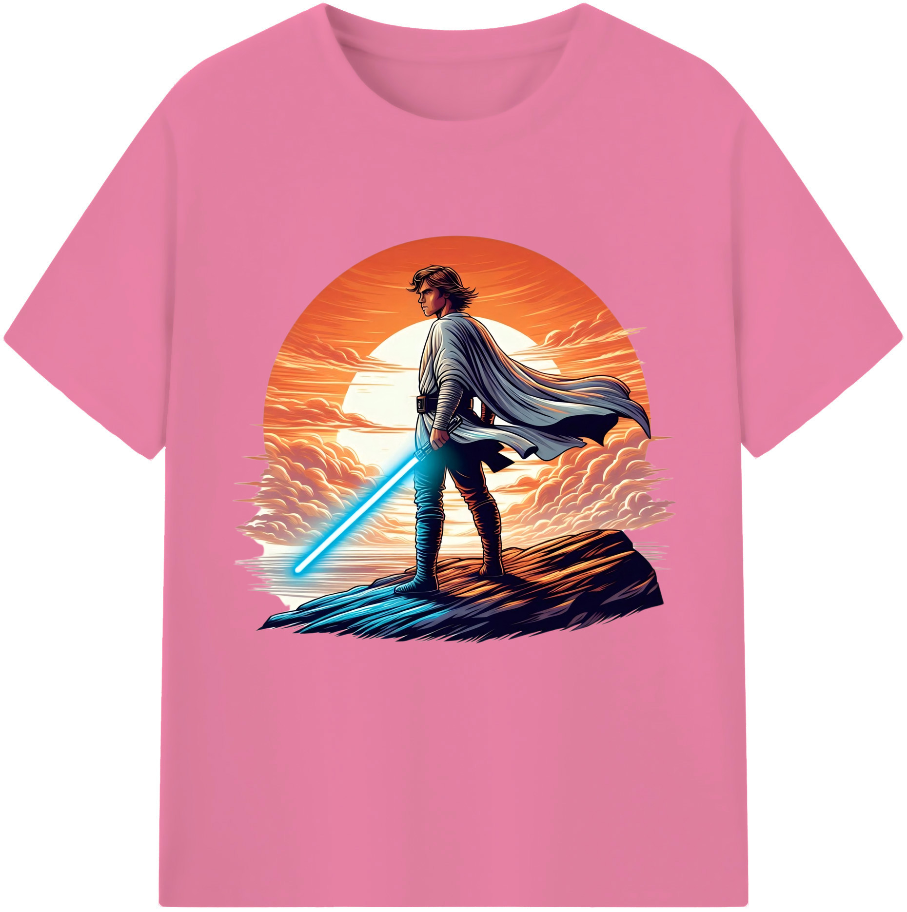 （画像用） スター・ウォーズ Star Wars 綿100％半袖Tシャツ（フロントプリント）